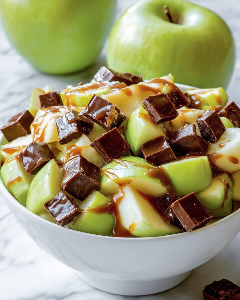 Snicker Apple Salad Dessert Recipe