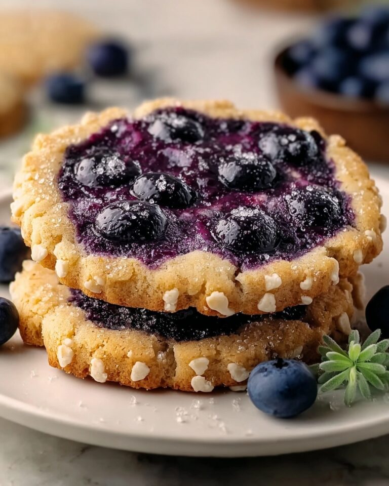 Blueberry Jammy Cookies Recipe
