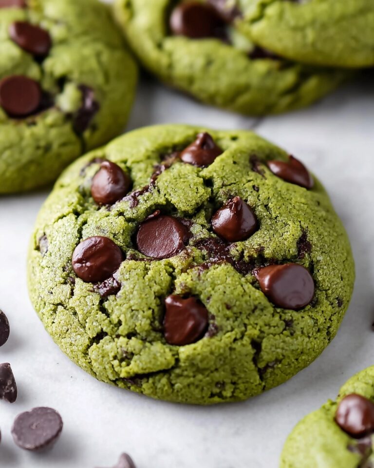 Matcha Chocolate Chip Cookies Recipe