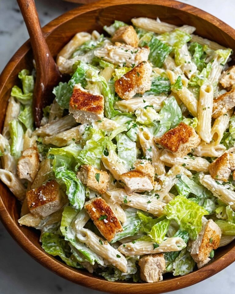 Chicken Caesar Pasta Salad Recipe