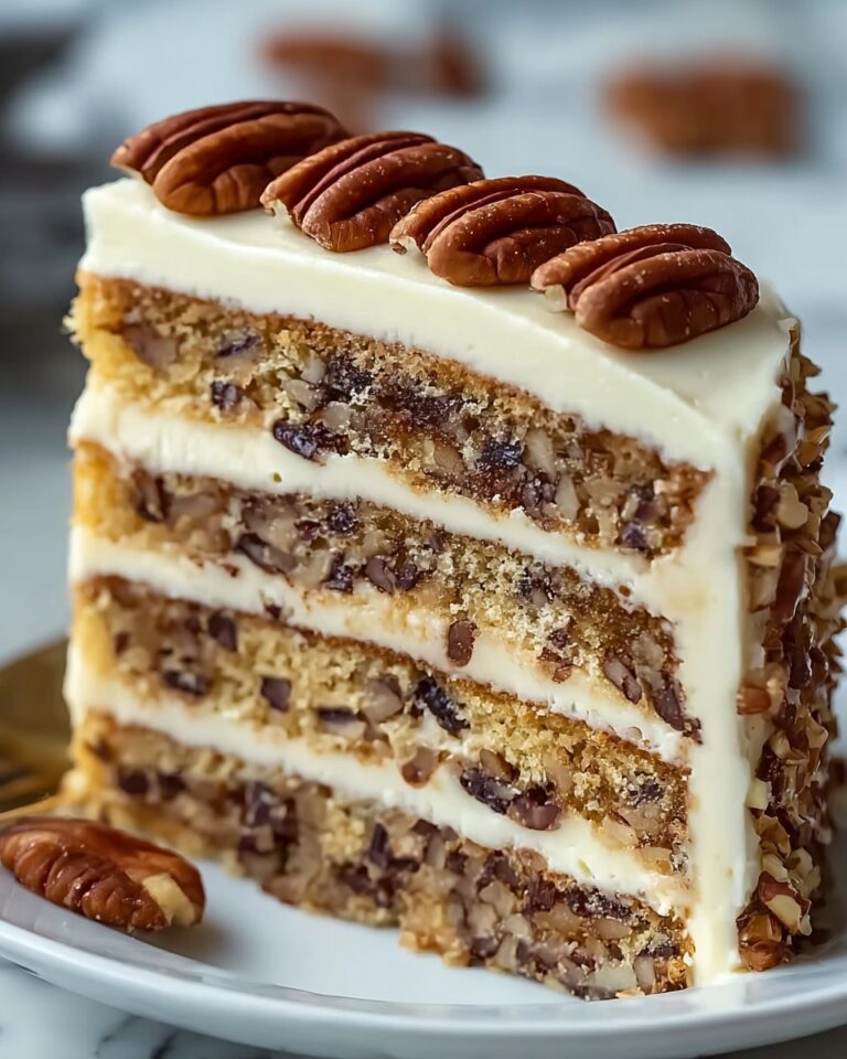 Pecan Pie Layer Cake Recipe