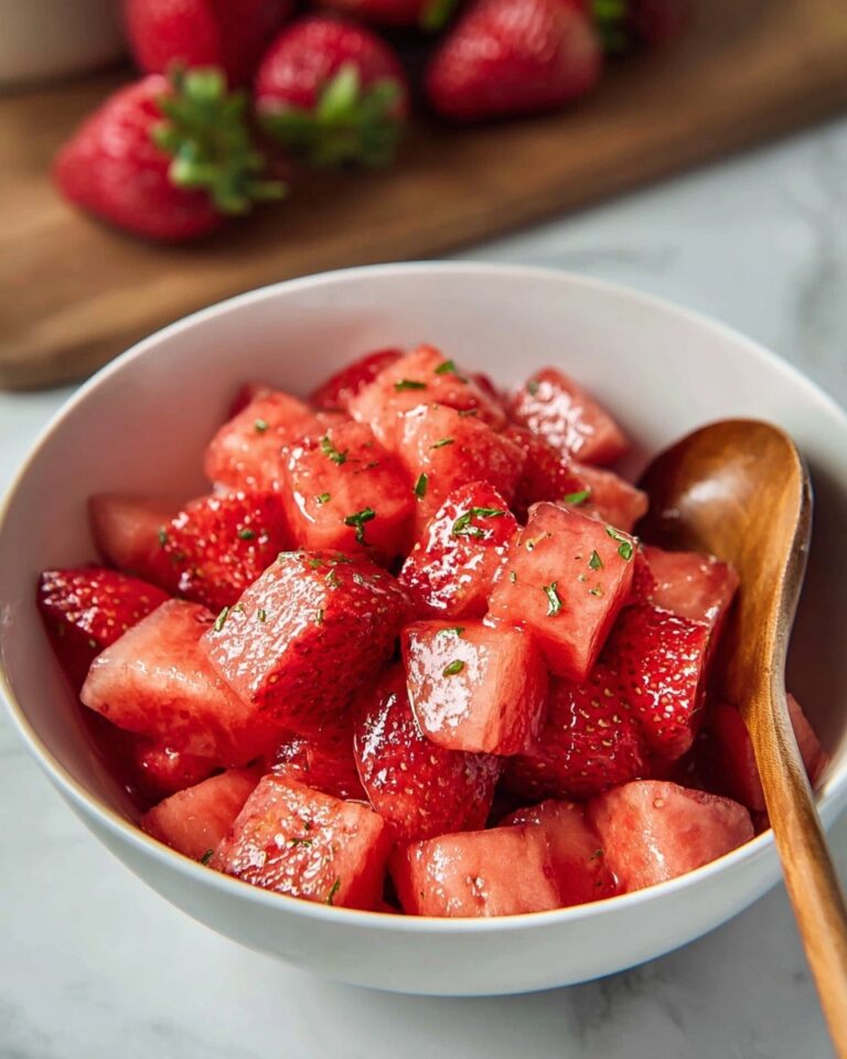Strawberry Watermelon Salad: A Refreshing Summer Delight Recipe