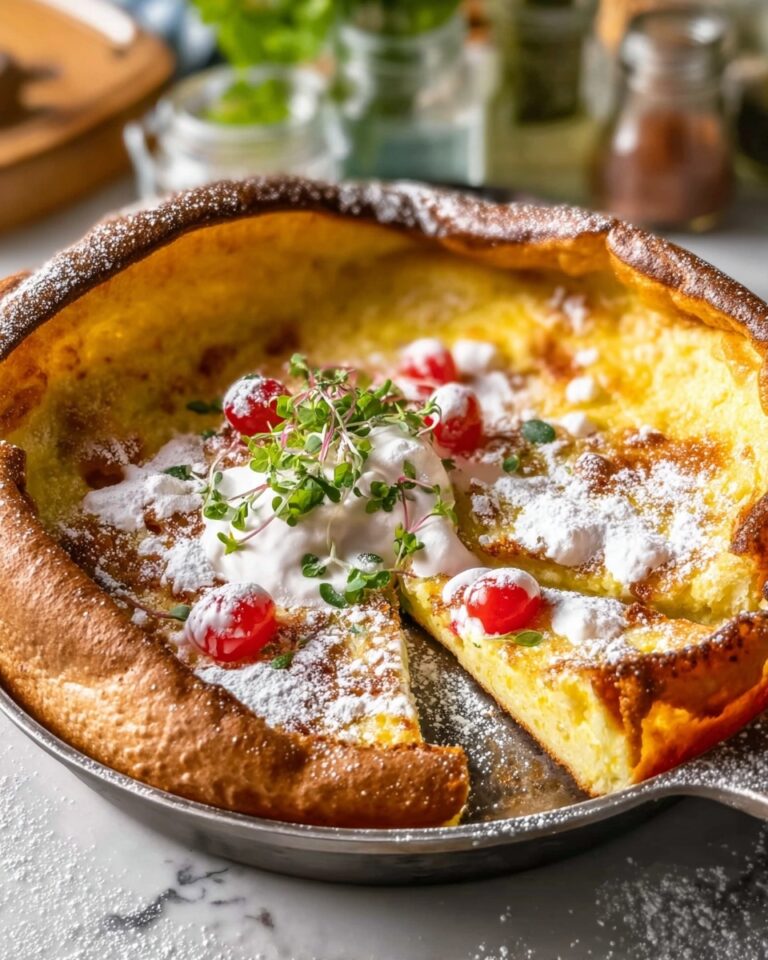 Baked German Pancake (Dutch Baby) Recipe