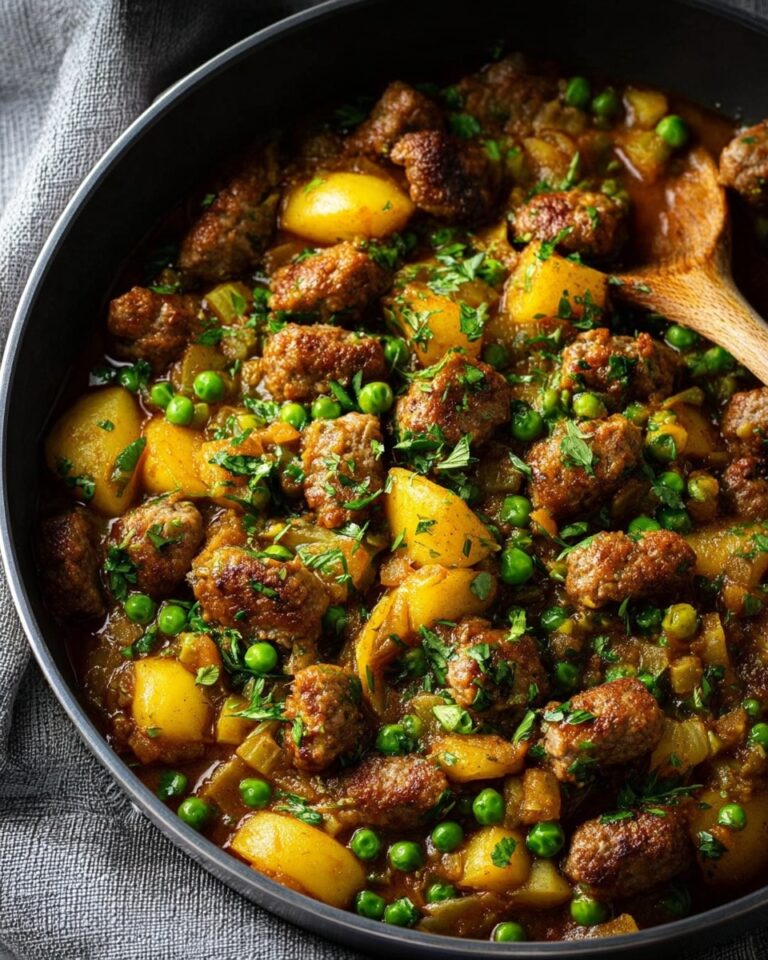 Healthier Curried Sausages Recipe