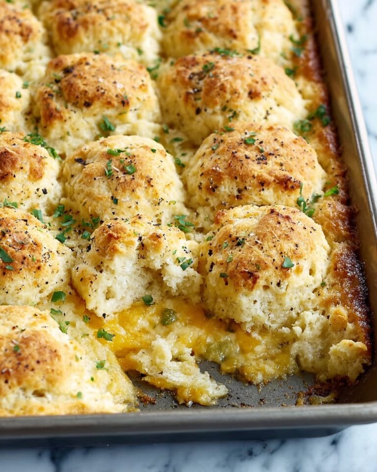Cheddar Biscuit Breakfast Casserole Recipe