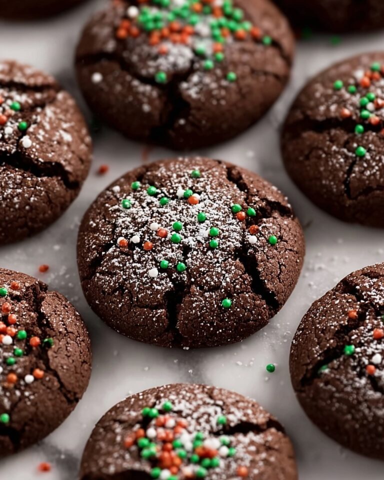 Chocolate Sugar Cookies Recipe