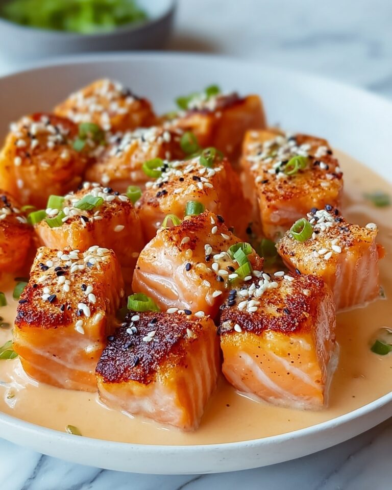 Crispy Spicy Salmon Bites Recipe