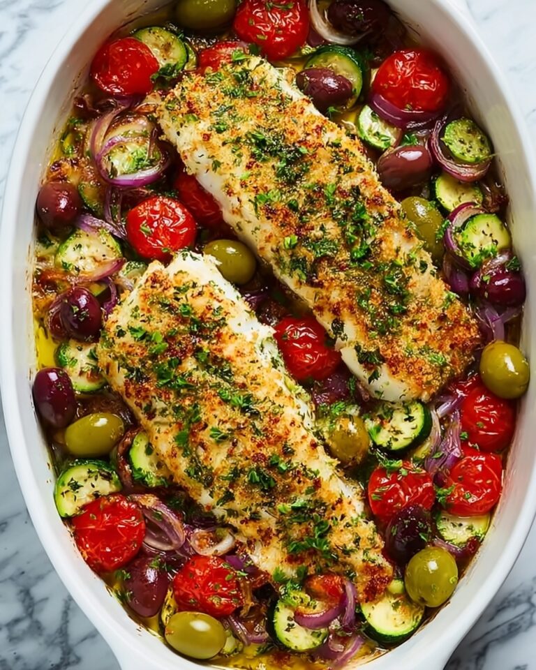 Mediterranean Baked Fish Recipe