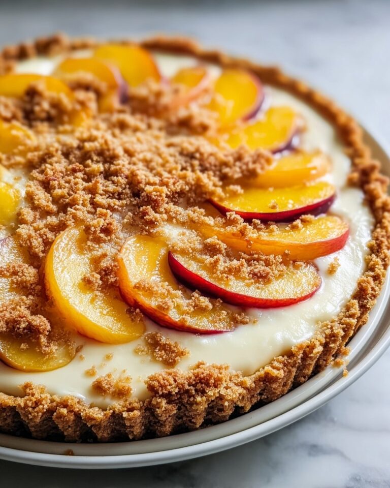 Peach Cobbler Cheesecake Recipe
