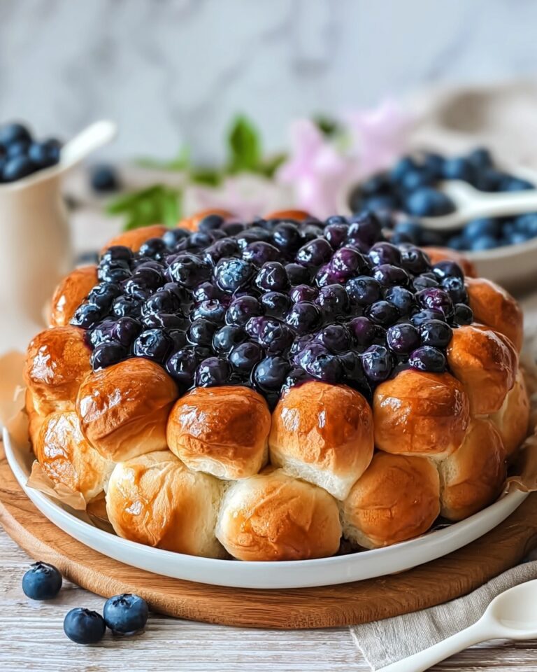 Blueberry Fluffy Cottage Cheese Cloud Bread Recipe
