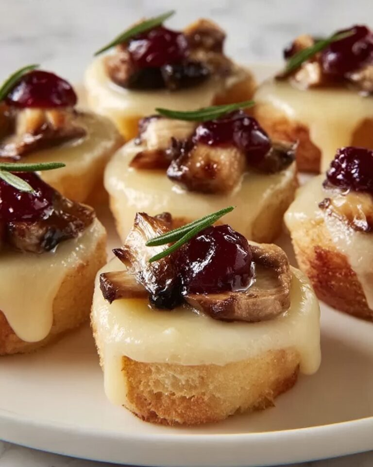 Cranberry Brie Bites Recipe