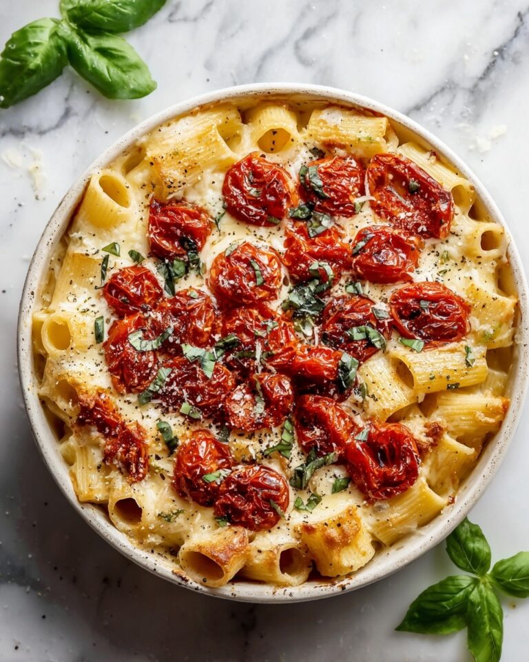 Roasted Tomato and Garlic Ricotta Pasta Recipe