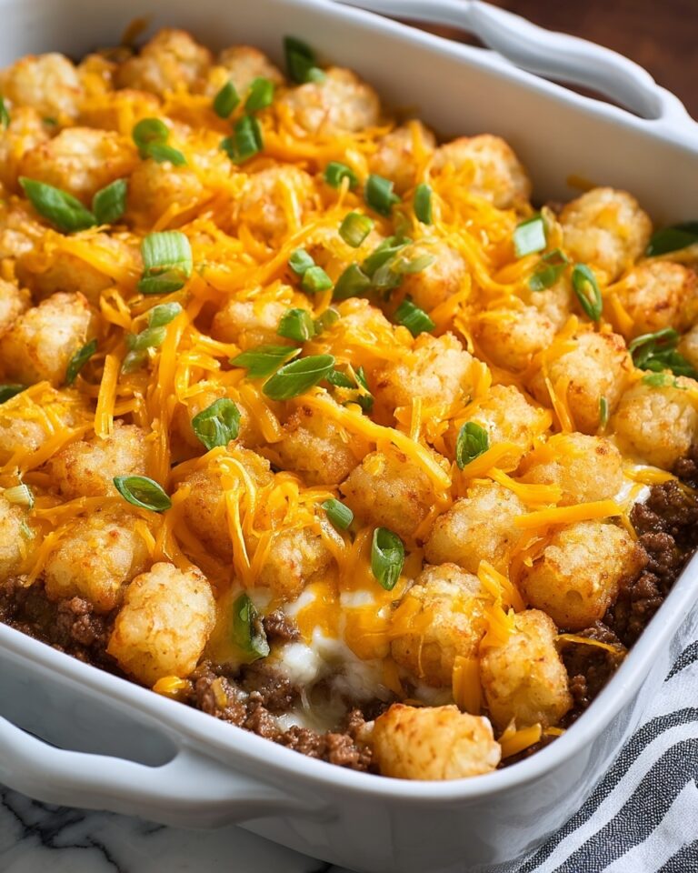 Cowboy Tater Tot Casserole Recipe