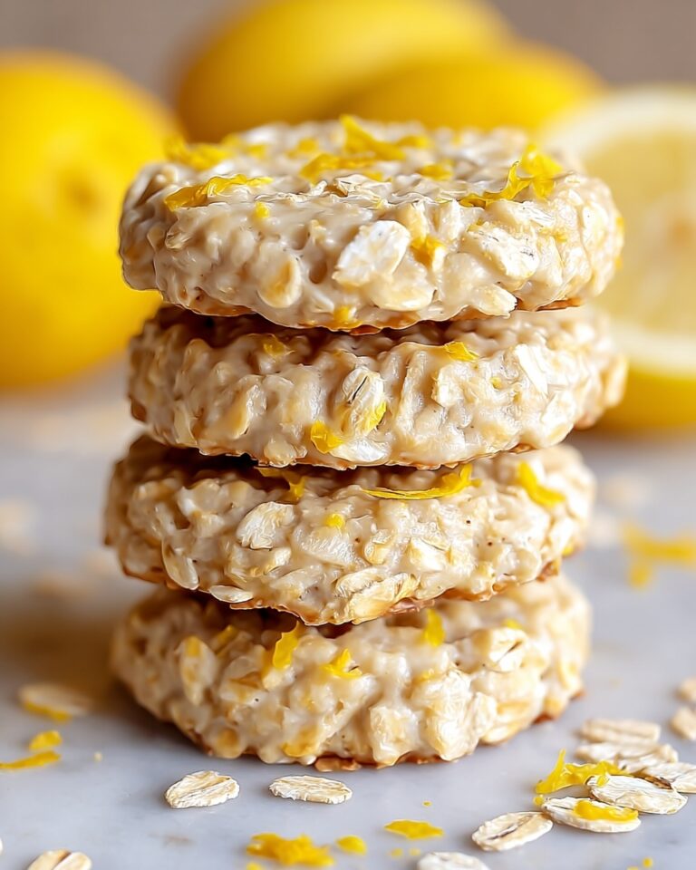 Lemon Oatmeal No-Bake Cookies Recipe