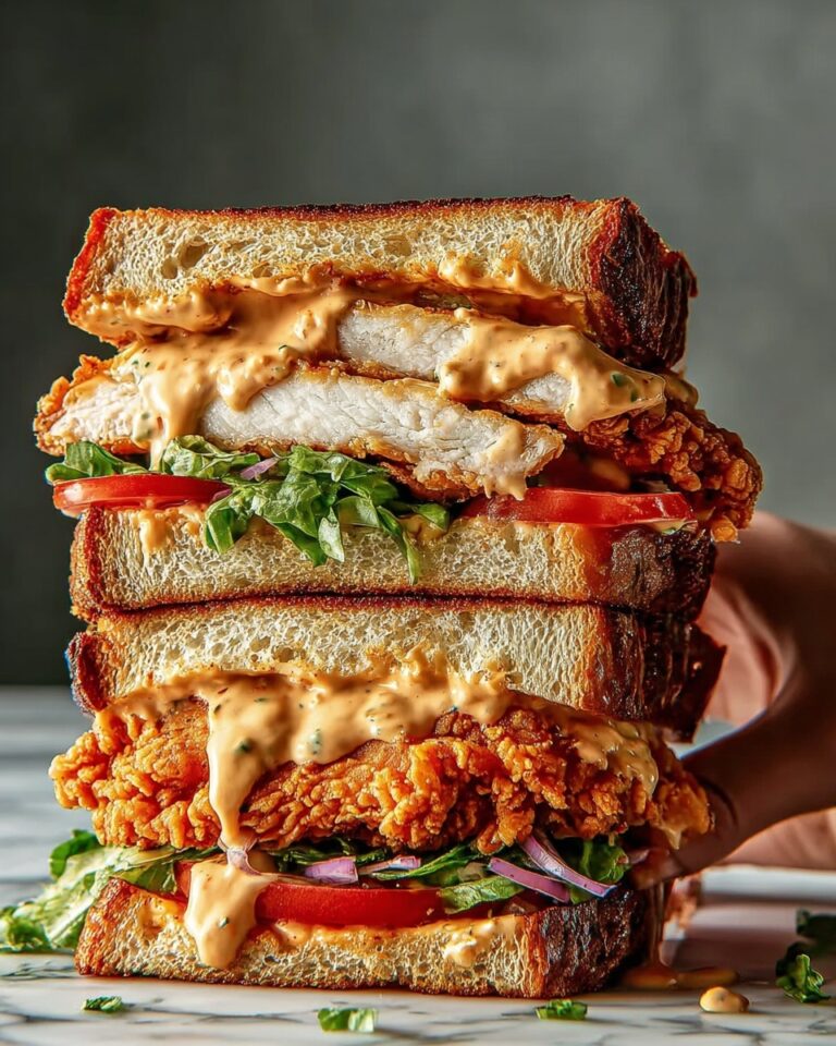 Dijon Mayo Brined Crispy Chicken Sandwich Recipe