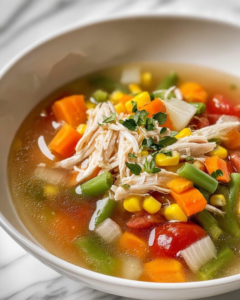 Healthy Chicken Vegetable Soup Recipe