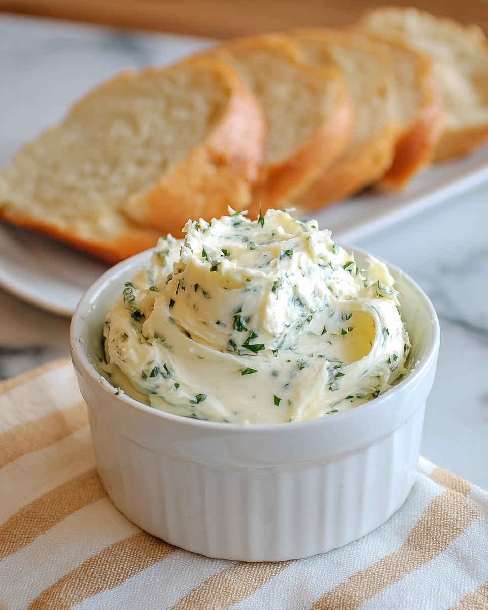 Easy Homemade Garlic Bread Spread Recipe - Recipe Image