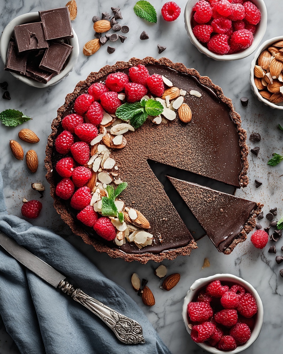 Almond Chocolate Cheesecake Bliss Recipe - Recipe Image