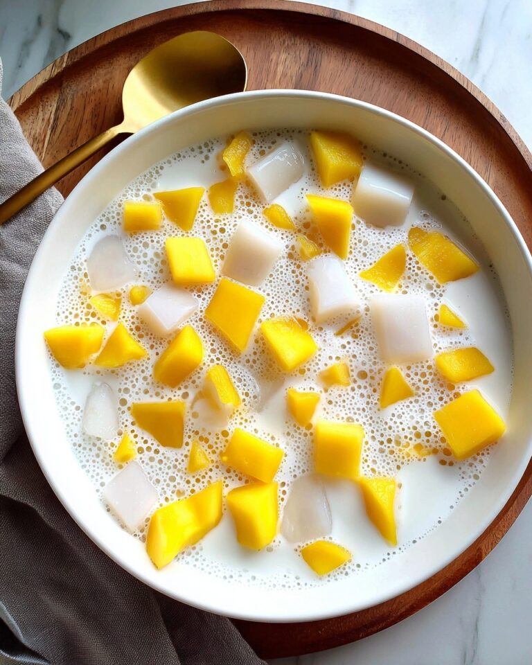 Mango Bango: Creamy Mango and Sago Pearl Coconut Dessert Recipe