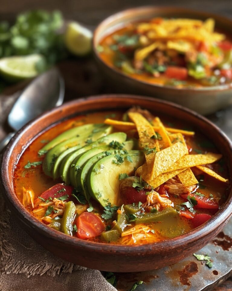 The Best Poblano Chicken Tortilla Soup From Scratch Recipe