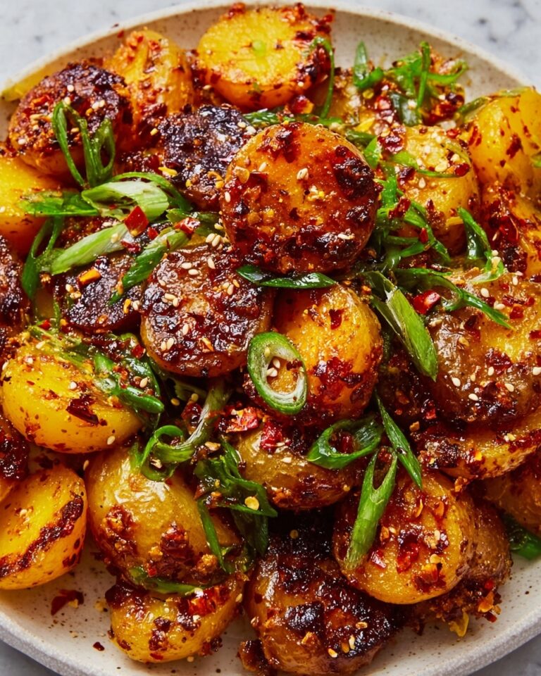Crispy Gochujang Potato Salad Recipe