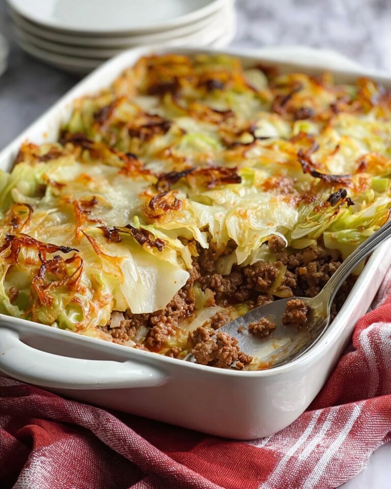 Cabbage Beef Bake Recipe