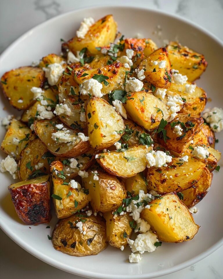 Baked Feta Potatoes Recipe