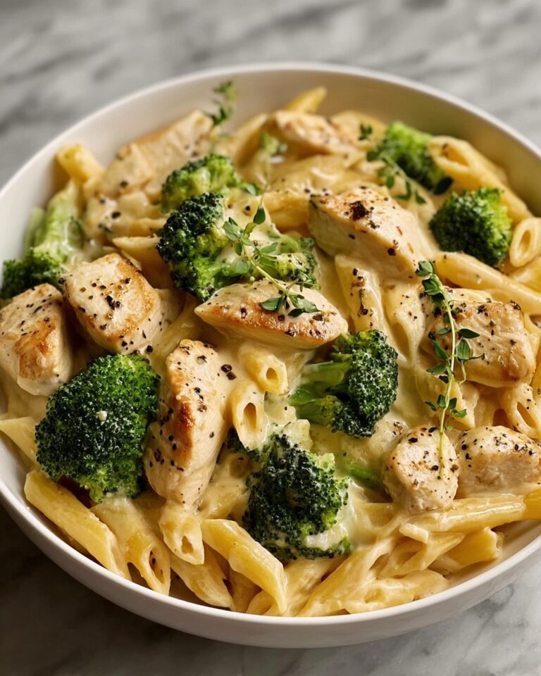 Creamy Broccoli and Chicken Penne Recipe