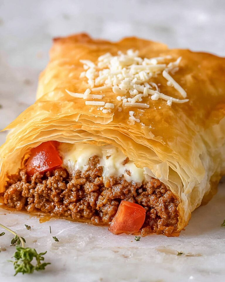 Veal Taco Crescent Ring Recipe