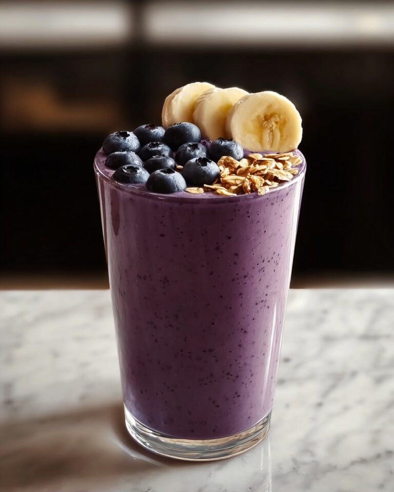 Vegan Blueberry Banana Smoothie Recipe