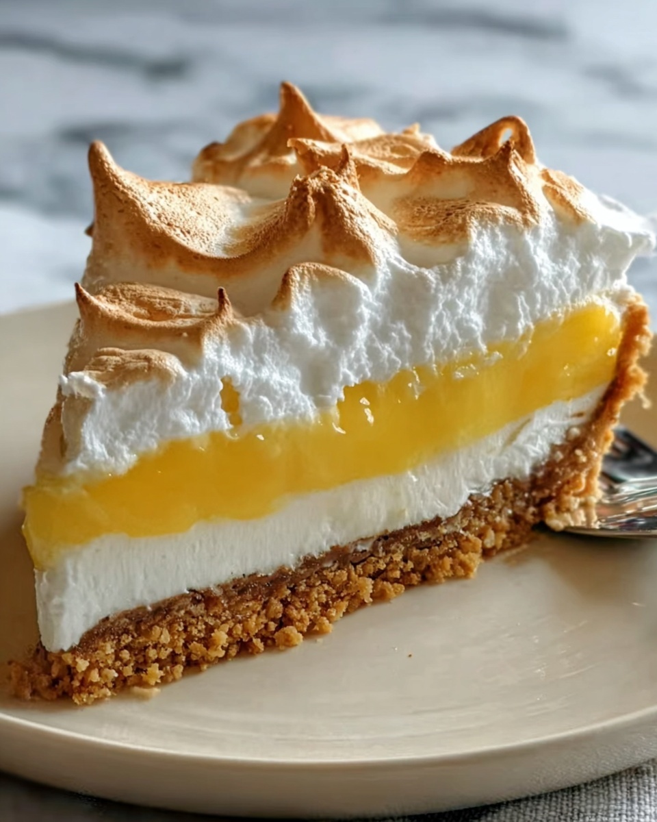 Lemon Meringue Cheesecake Magic Recipe - Recipe Image