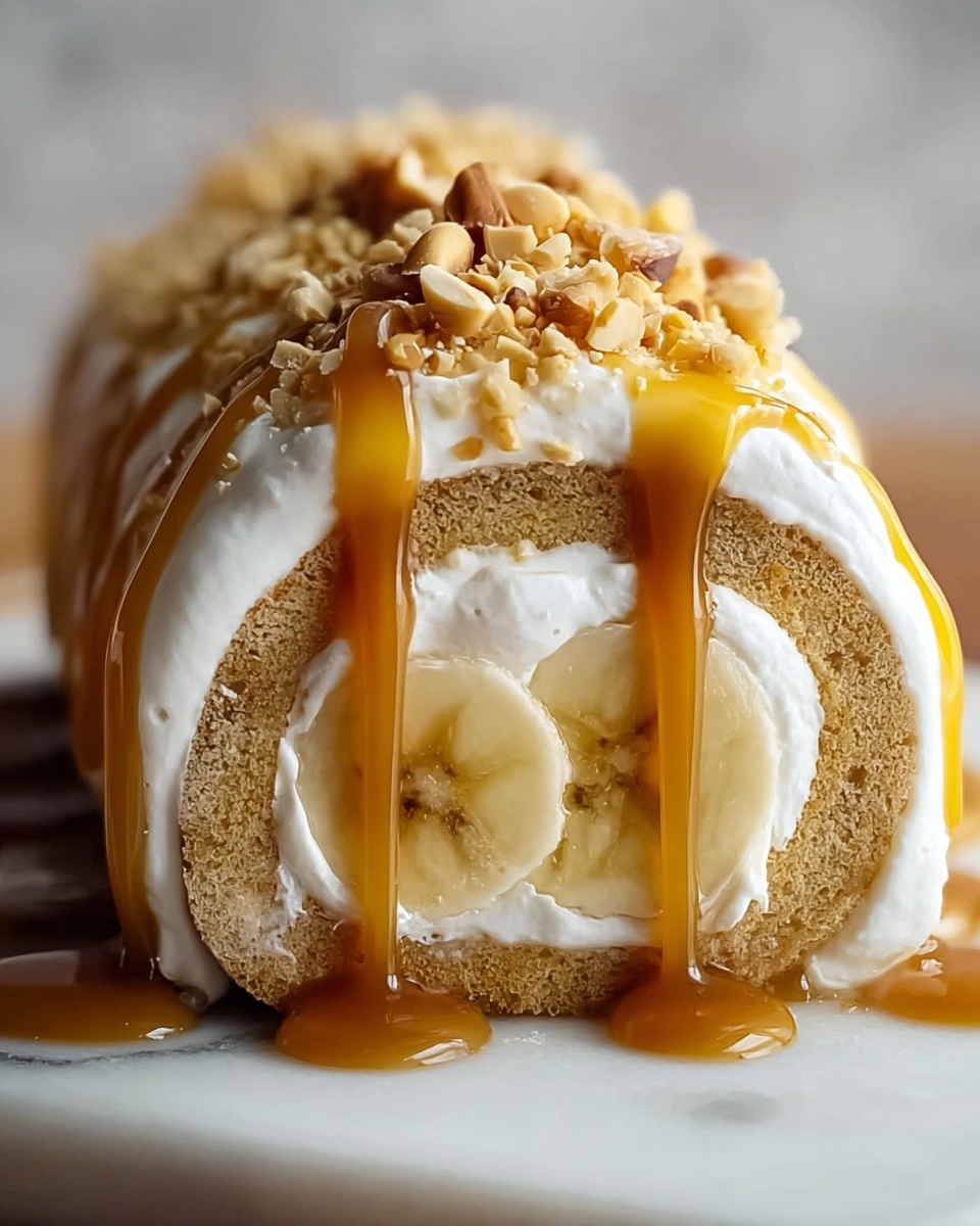Banana Caramel Roulade Recipe - Recipe Image