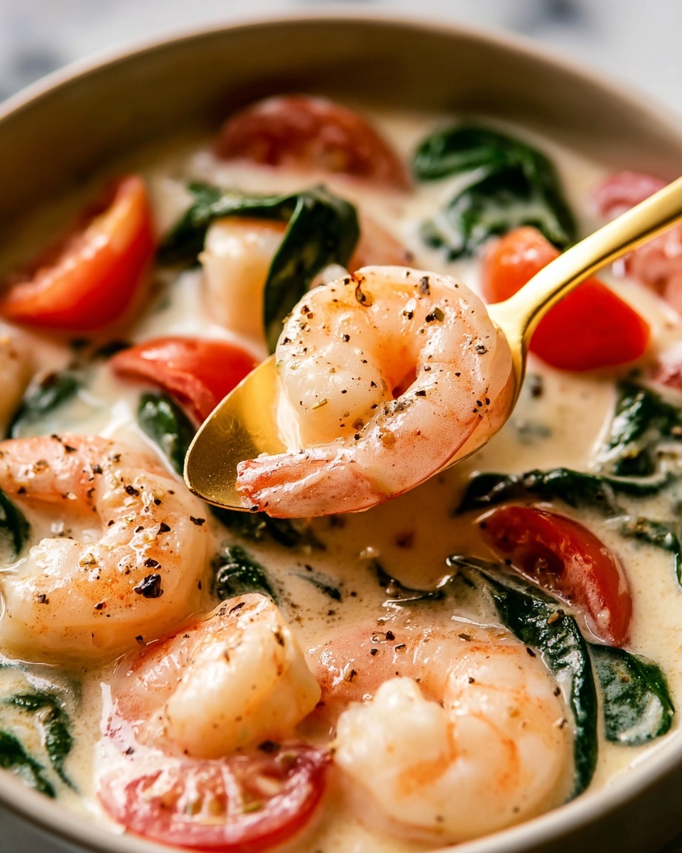 Tuscan Shrimp in Sun-Dried Tomato Cream Sauce Recipe - Recipe Image