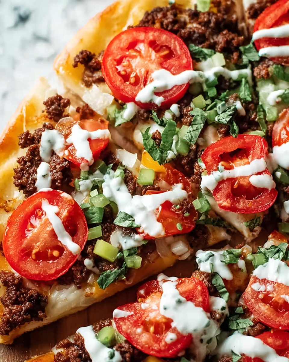 Taco Pizza Recipe - Recipe Image