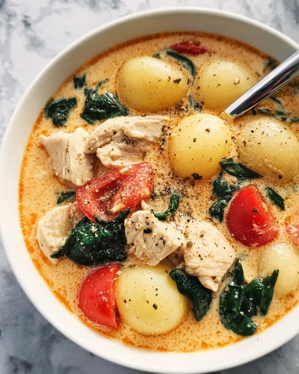 Creamy Marry Me Chicken Soup Recipe - Recipe Image