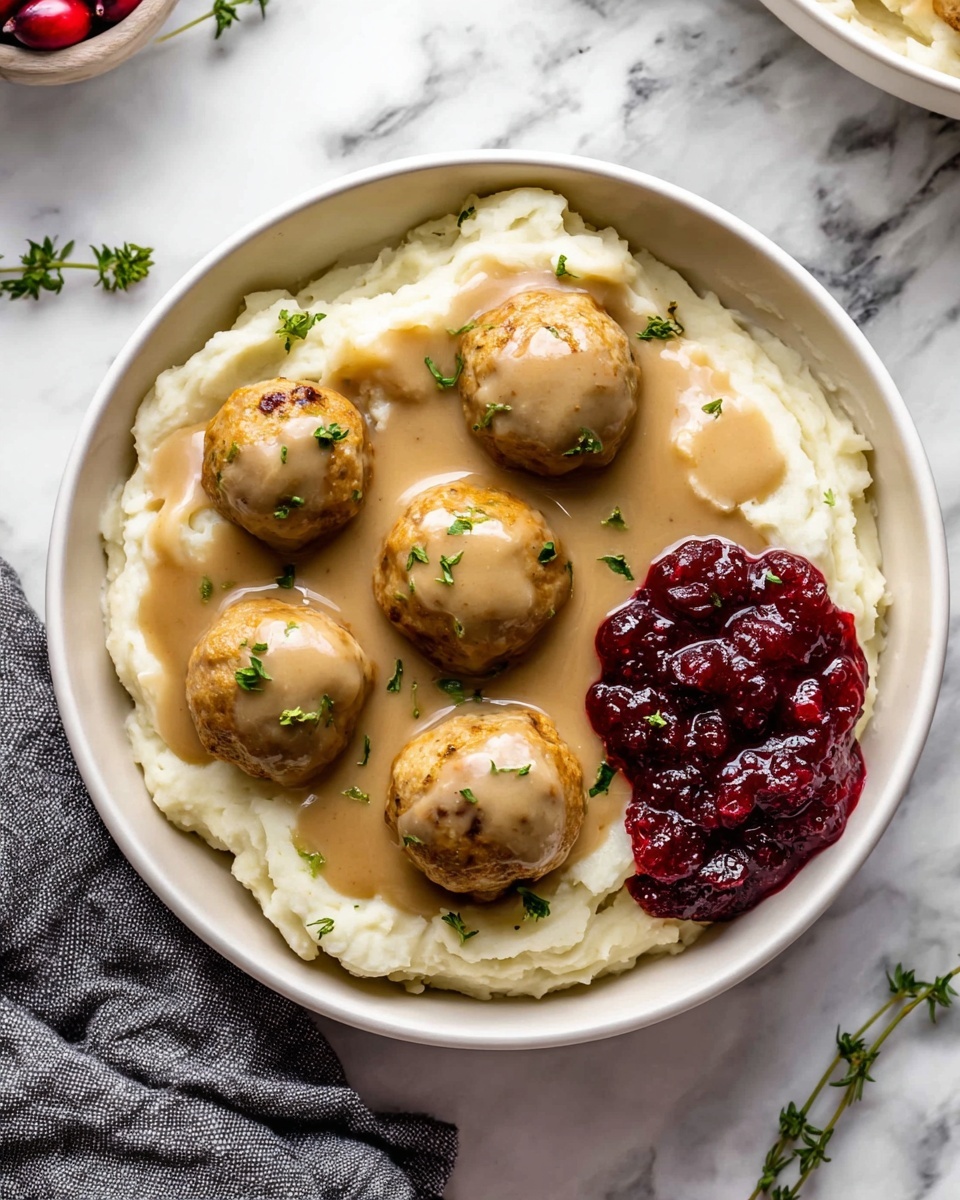 Chicken Swedish Meatballs Recipe - Recipe Image