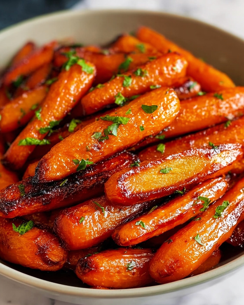 Honey Garlic Butter Carrots: An Irresistibly Easy Side Dish Recipe - Recipe Image