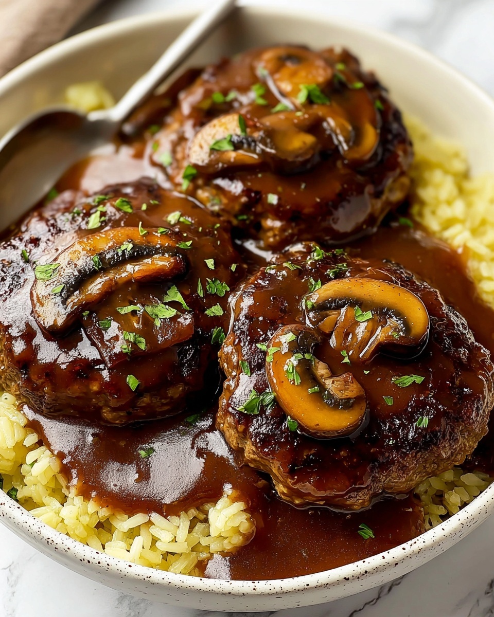 Bobby Flay Salisbury Steak Recipe - Recipe Image
