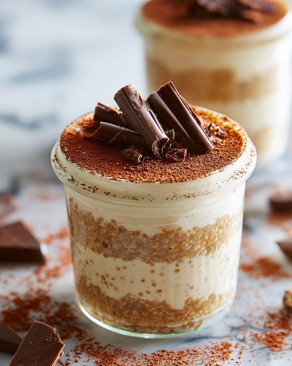 Tiramisu Overnight Oats Recipe - Recipe Image