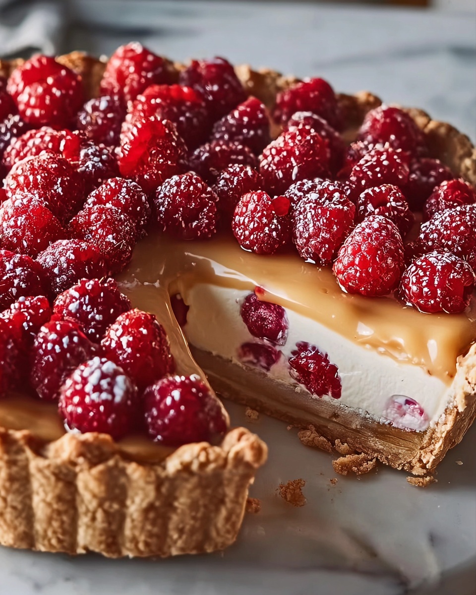 Lemon Raspberry Pie Recipe - Recipe Image