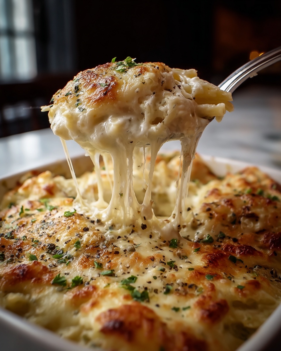 Creamy Onion Chicken Bake with Stuffing Recipe - Recipe Image