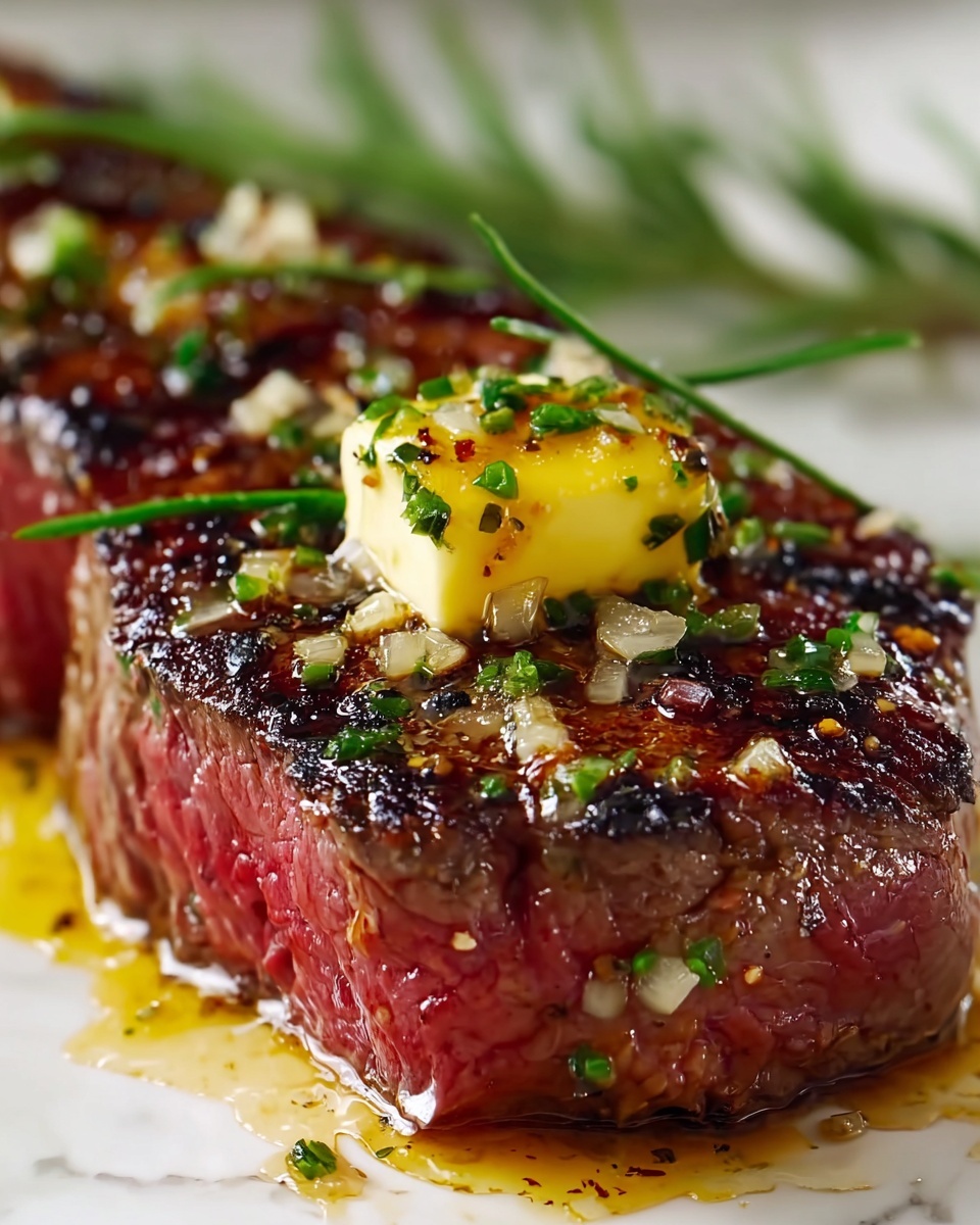 Pan-Seared Steak with Garlic Butter Recipe - Recipe Image