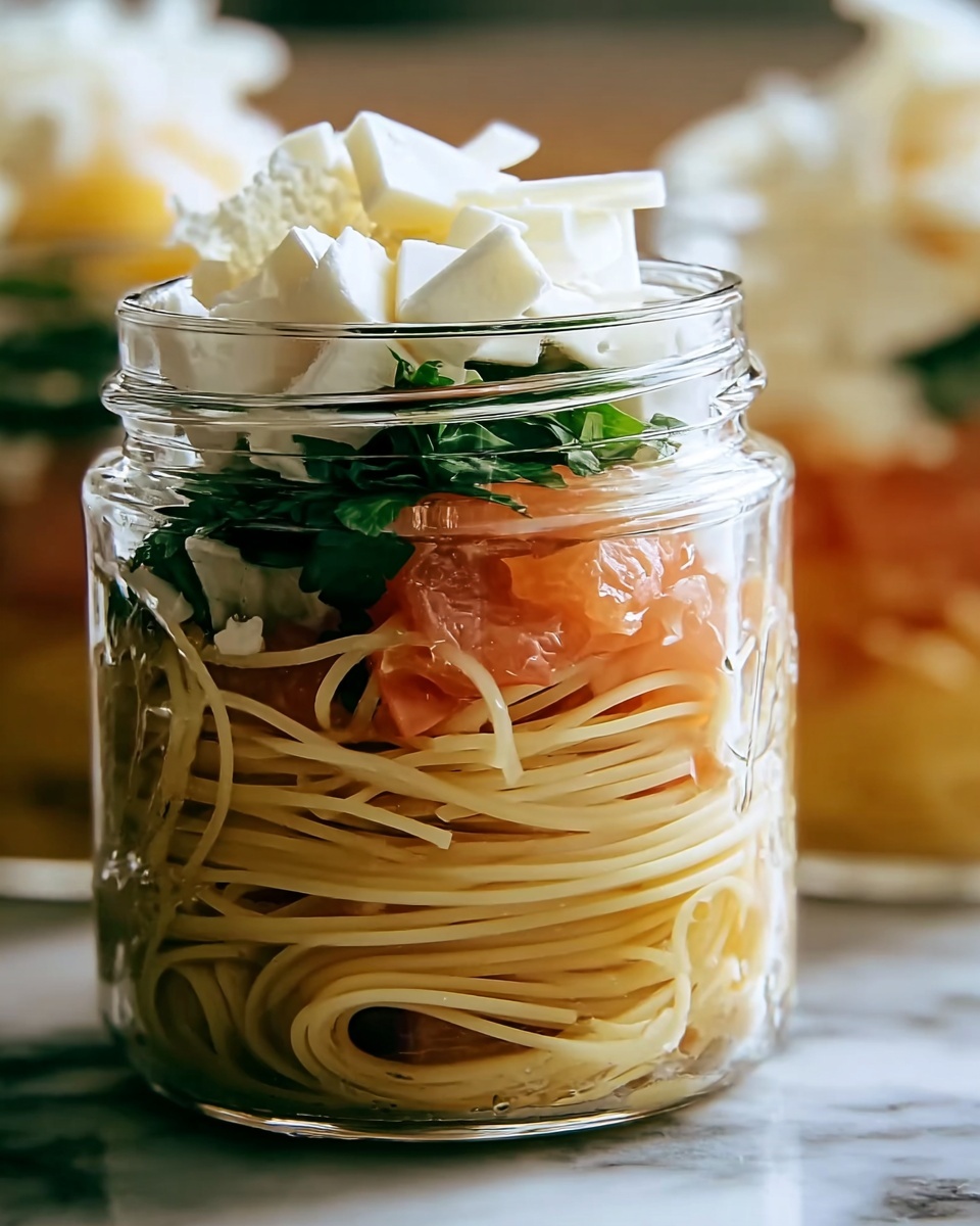 Mason Jar Noodles Recipe - Recipe Image