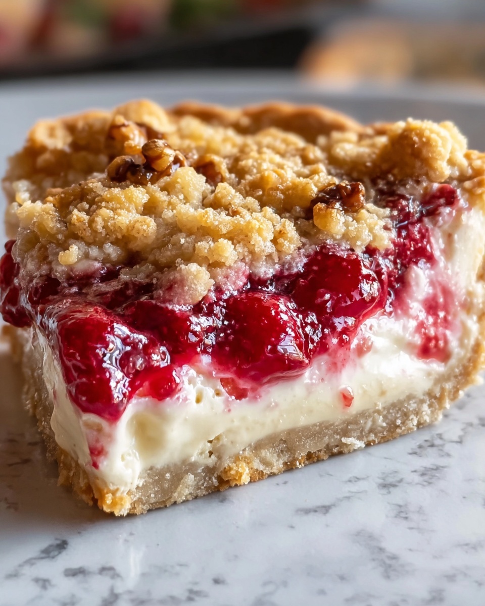 Raspberry-Rhubarb Slab Pie Recipe - Recipe Image