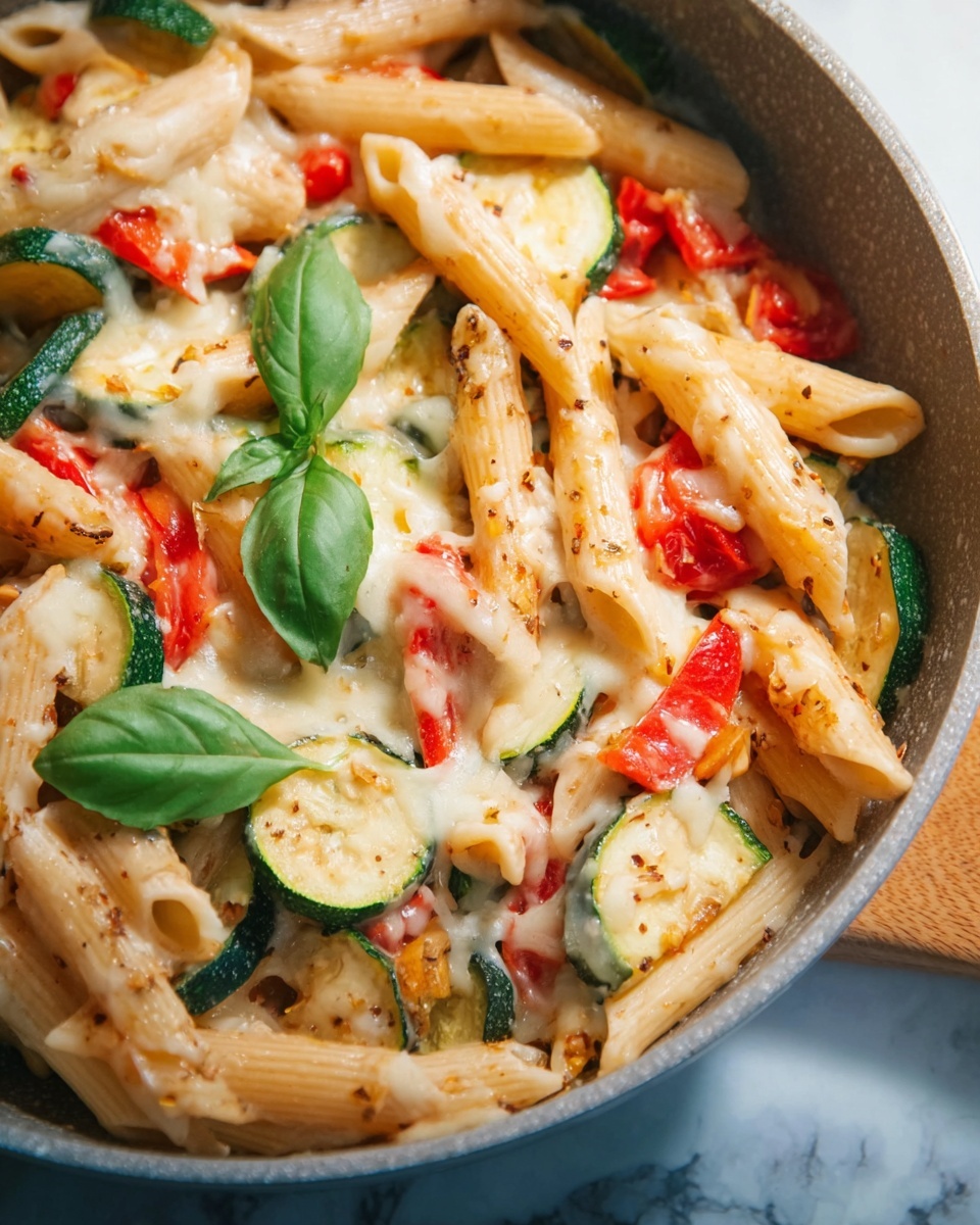 One Pot Veggie Pasta Recipe - Recipe Image