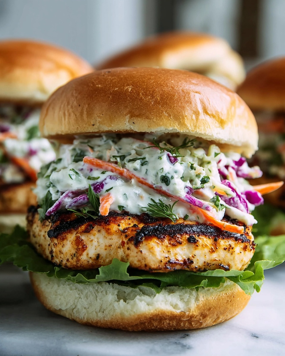 Greek Chicken Burgers with Feta and Tzatziki Recipe - Recipe Image