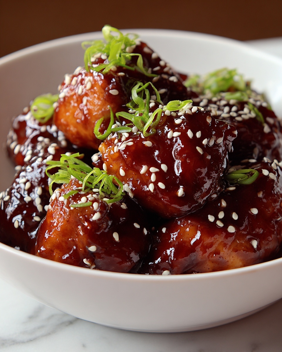 Slow Cooker Honey Garlic Chicken Recipe - Recipe Image