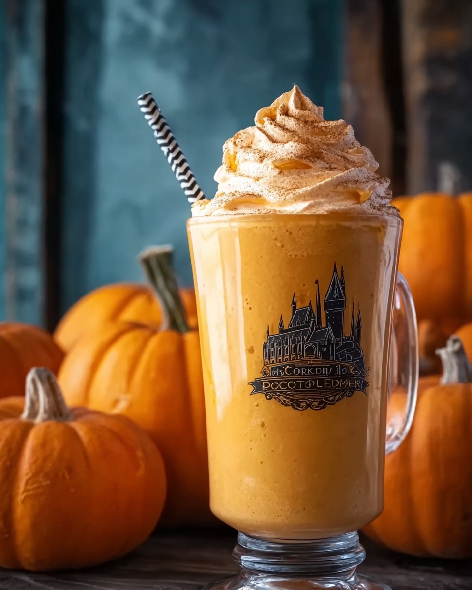 Hogwarts Express Chilled Spiced Pumpkin Smoothie Recipe - Recipe Image