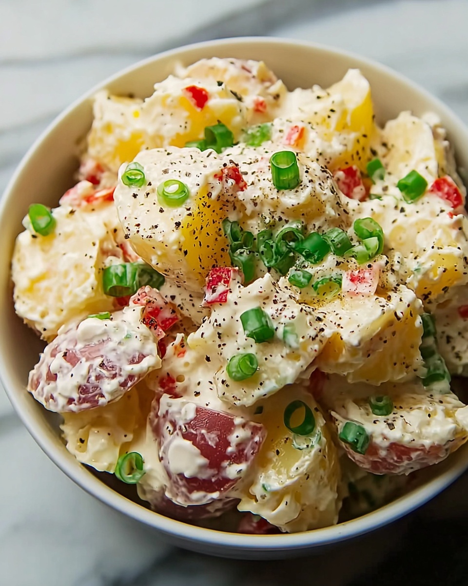 Authentic German Potato Salad (Kartoffelsalat) Recipe - Recipe Image