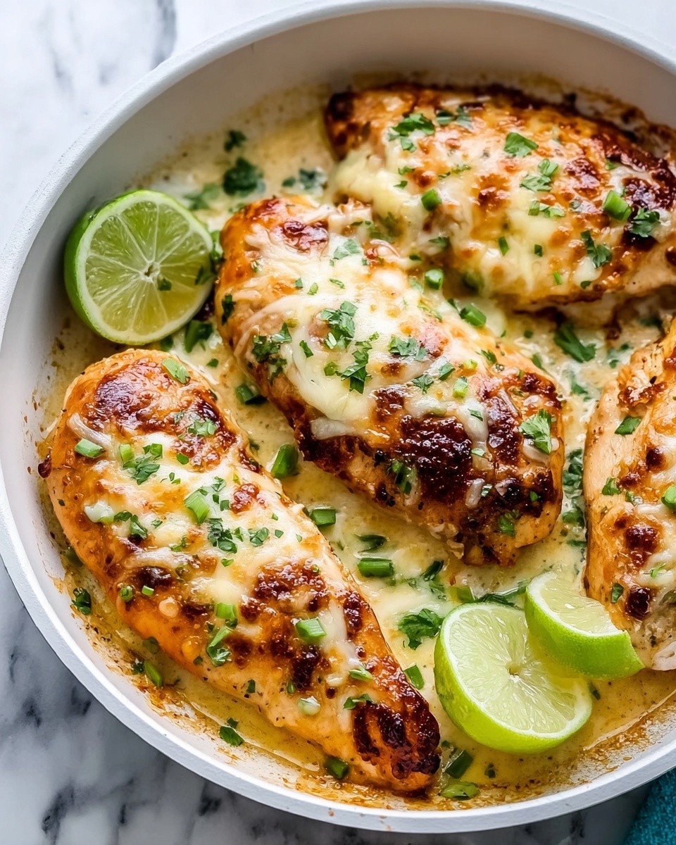 Salsa Verde Chicken Skillet Recipe - Recipe Image